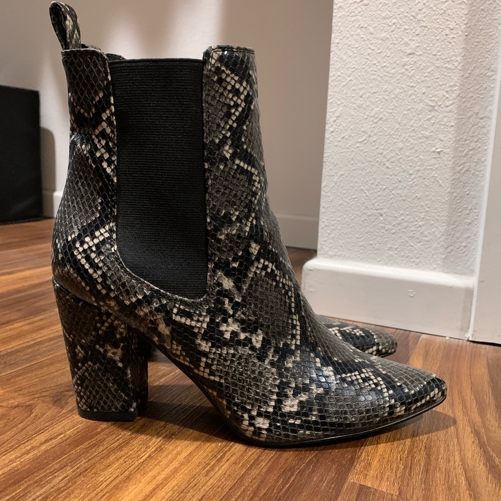 Snakeskin Steve Madden Boots